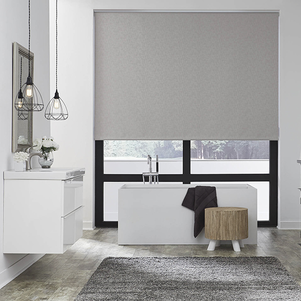 Lutron Shades in a bathroom